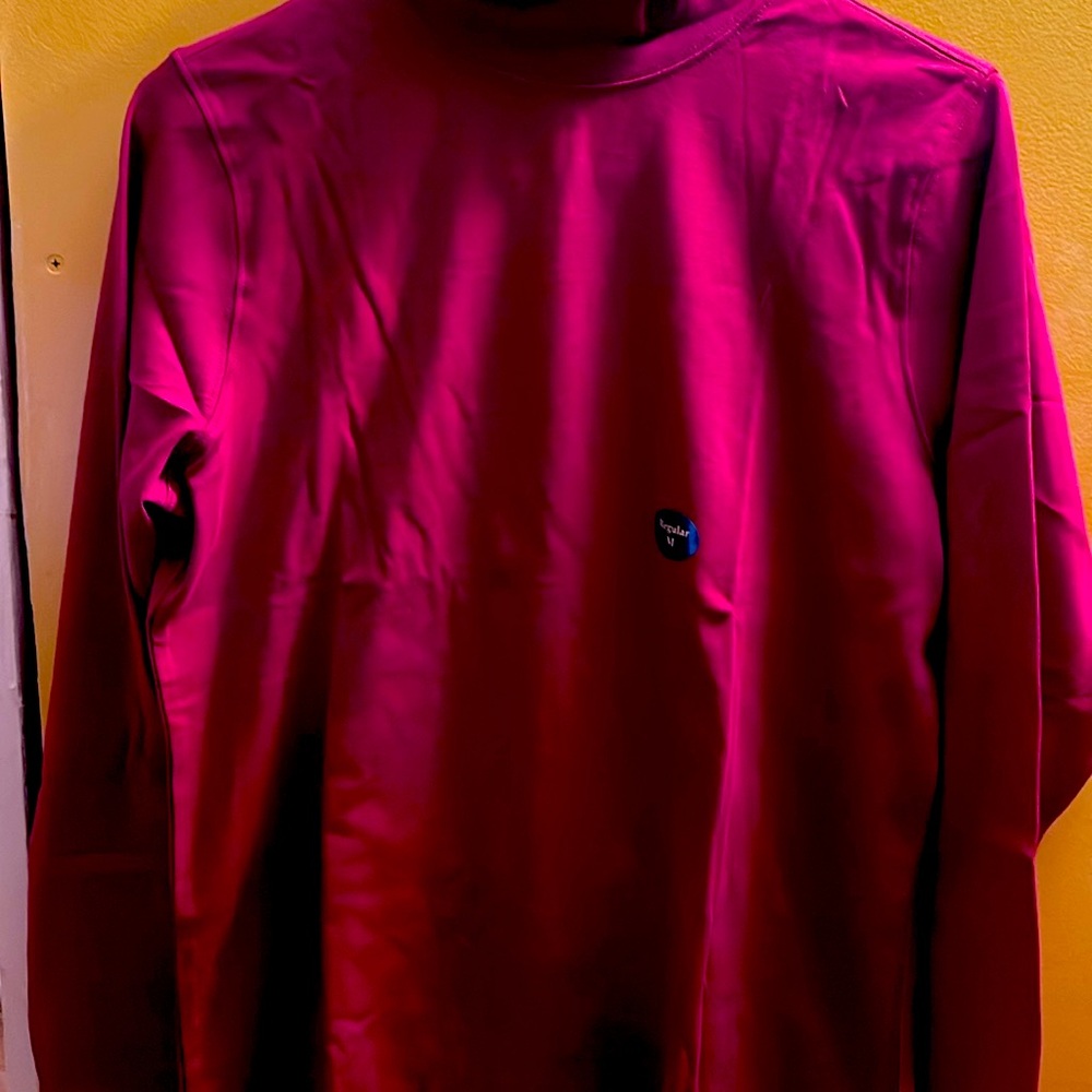 Brand new turtle neck Red long sleeve shirt